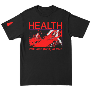 HEALTH "Blood Devil" Black T-Shirt