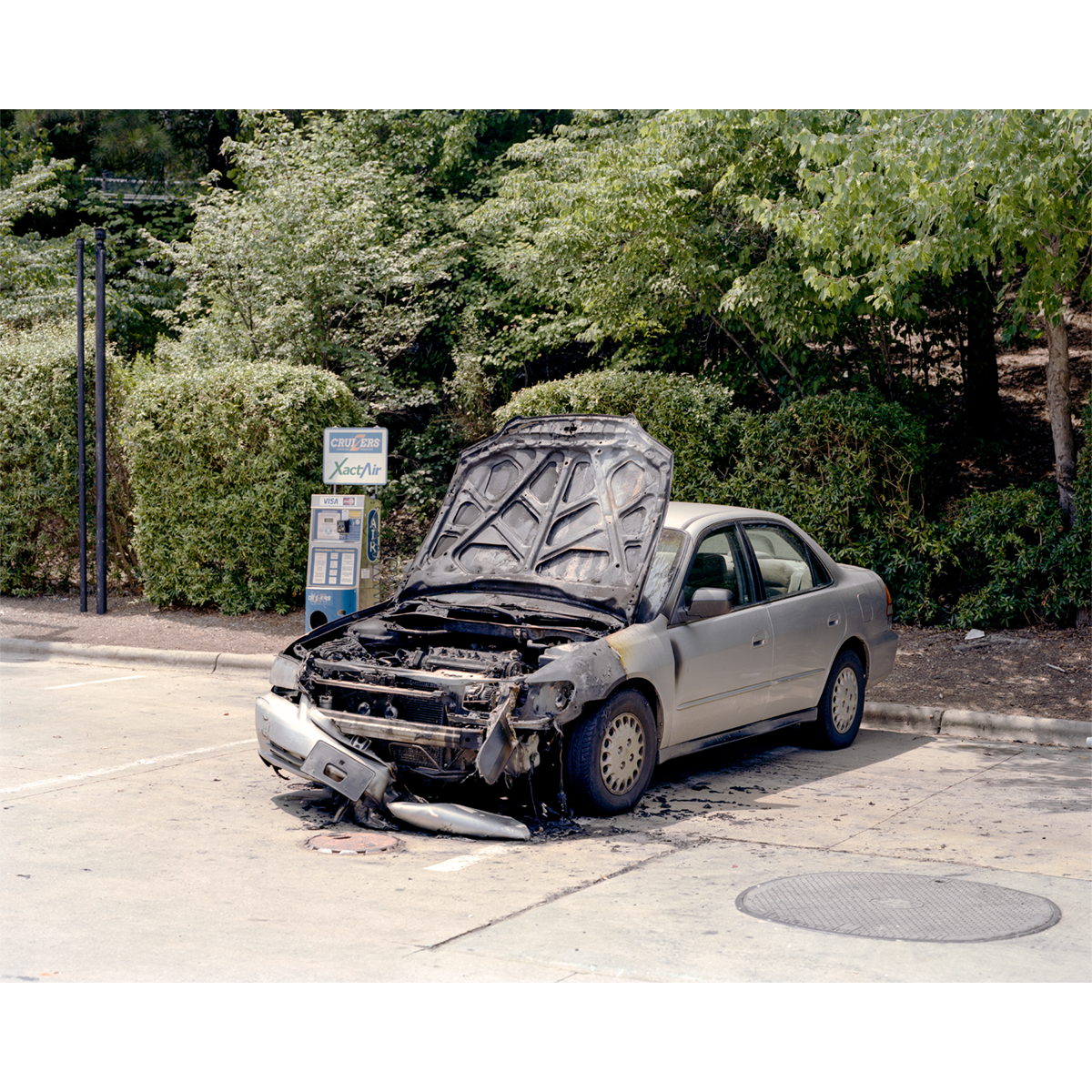 Reid Haithcock "Continual Disaster: Car Fire" Giclee Print