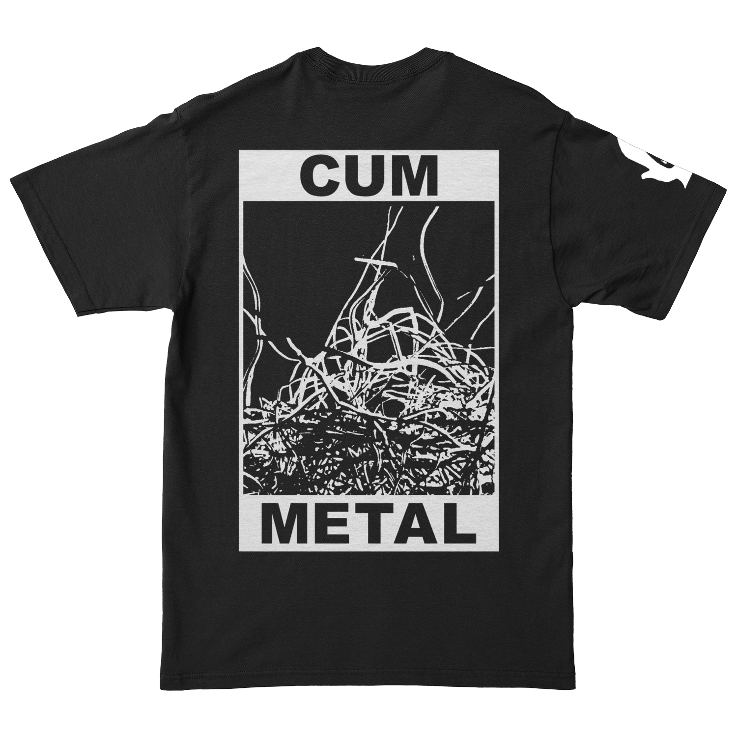 HEALTH "Cum Metal" Black T-Shirt