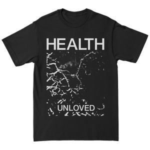 HEALTH "UNLOVED" Black T-Shirt