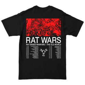 HEALTH "RAT-BASED WARFARE :: THE OLD WORLD" Black T-Shirt