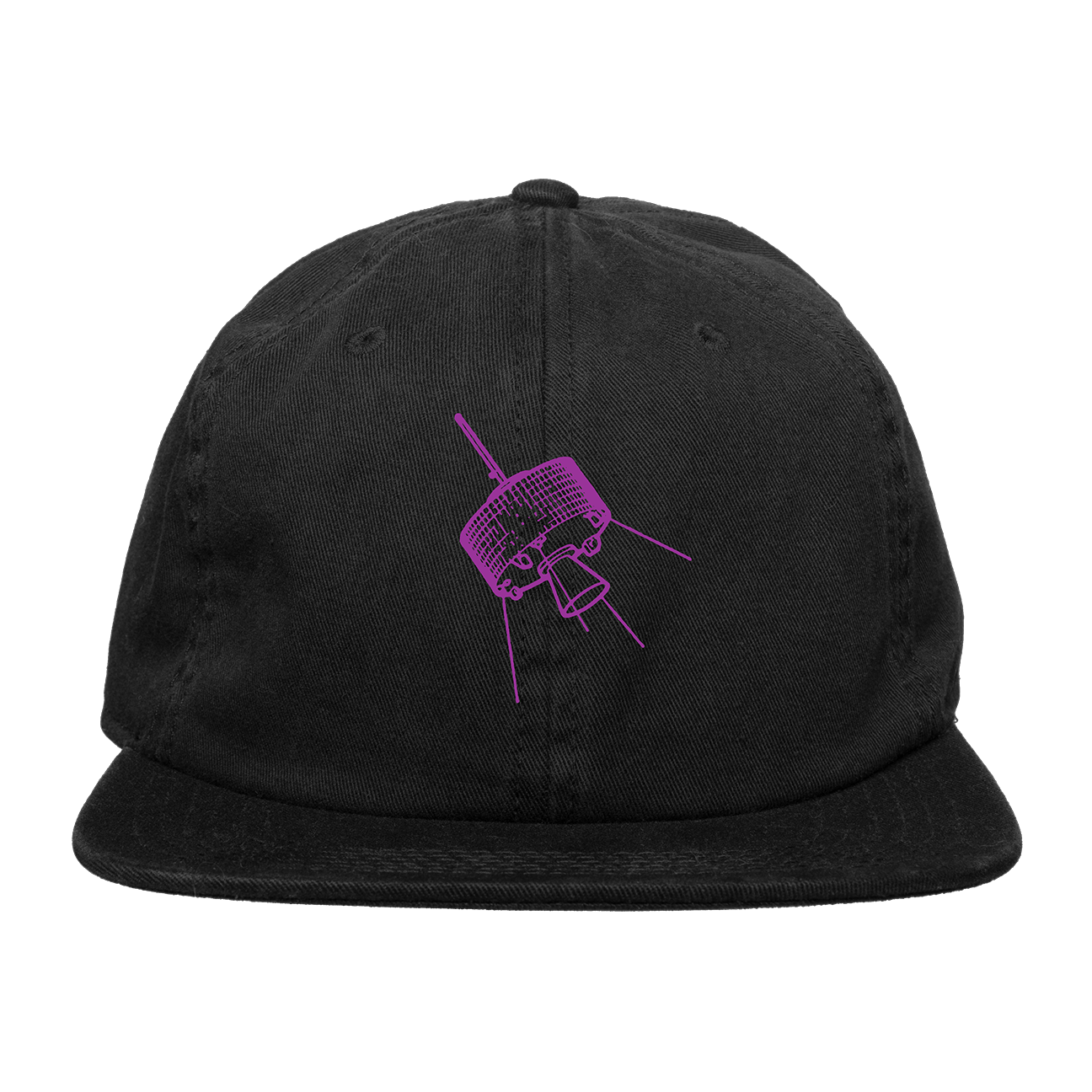 Cave In "Satellite: Purple" Black Dad Hat