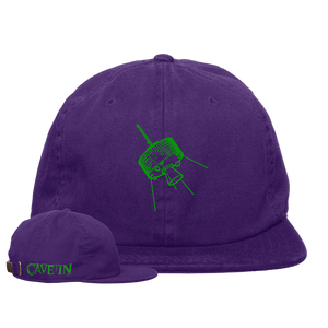 Cave In "Satellite: Green" Purple Dad Hat