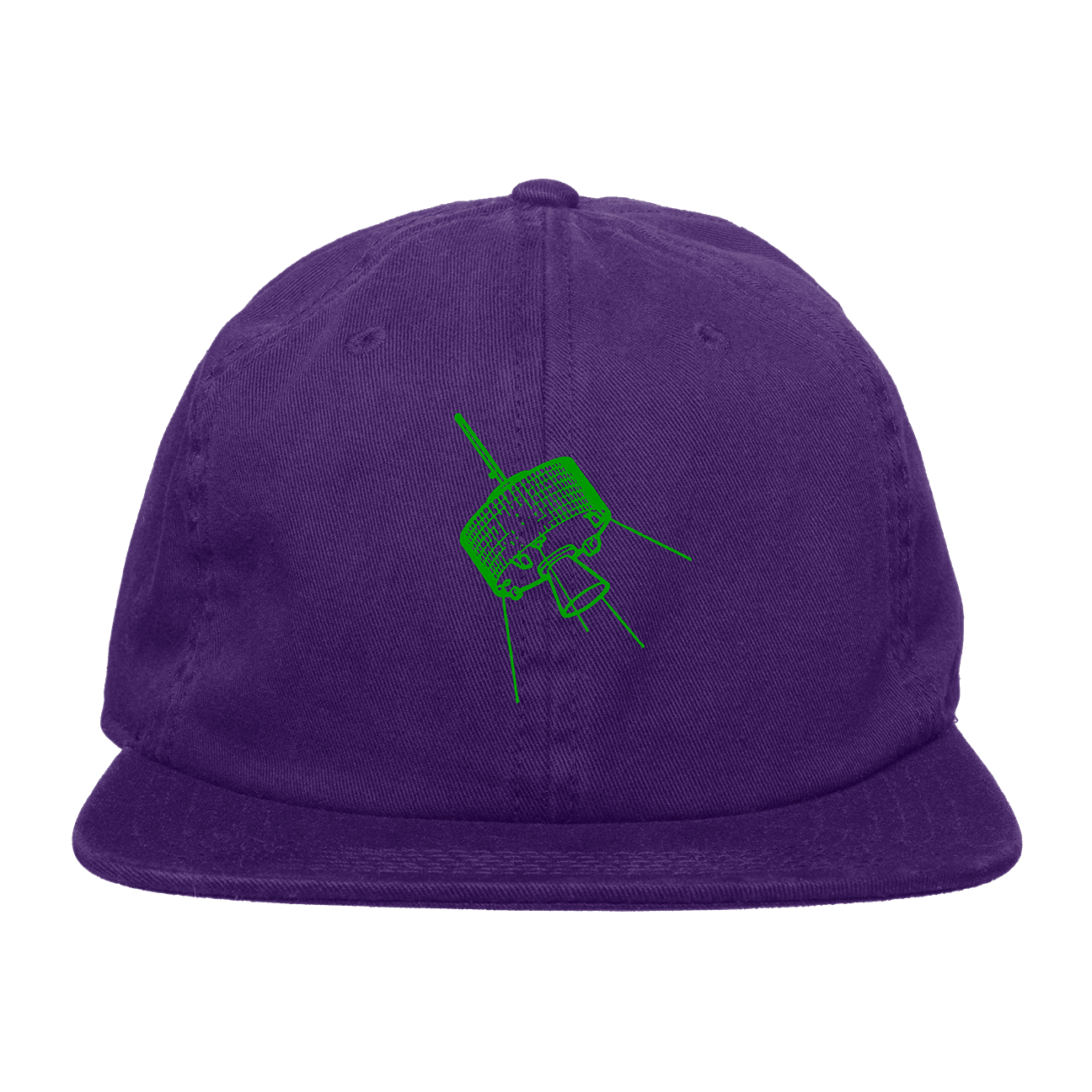 Cave In "Satellite: Green" Purple Dad Hat