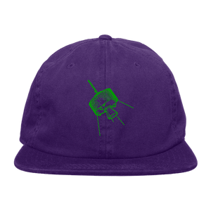 Cave In "Satellite: Green" Purple Dad Hat