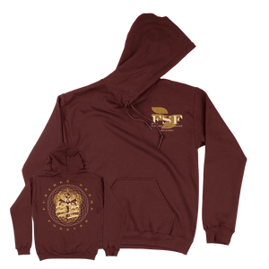 Further Seems Forever "Hide Nothing" Maroon Hooded Sweatshirt