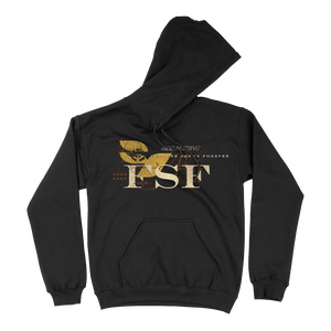 Further Seems Forever "Heart" Black Hooded Sweatshirt