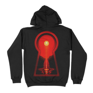 Many Eyes "Harbinger" Black Hooded Sweatshirt