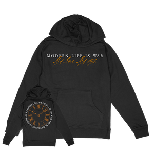 Modern Life Is War "First and Ellen" Black Hooded Sweatshirt