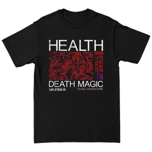 HEALTH "Death Magic 2021" Black T-Shirt