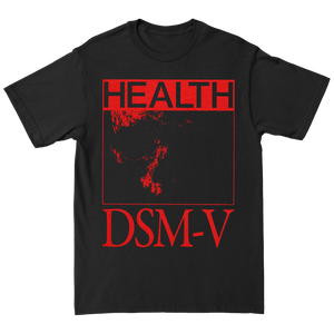 HEALTH "DSM-V" Black T-Shirt