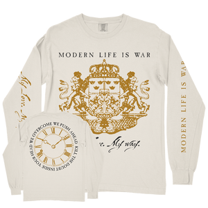 Modern Life Is War "My Love. My Way." Ivory Premium Longsleeve