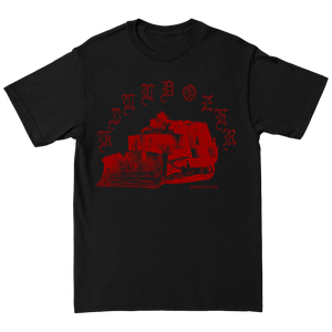 Midwife "Killdozer Red" Black T-Shirt