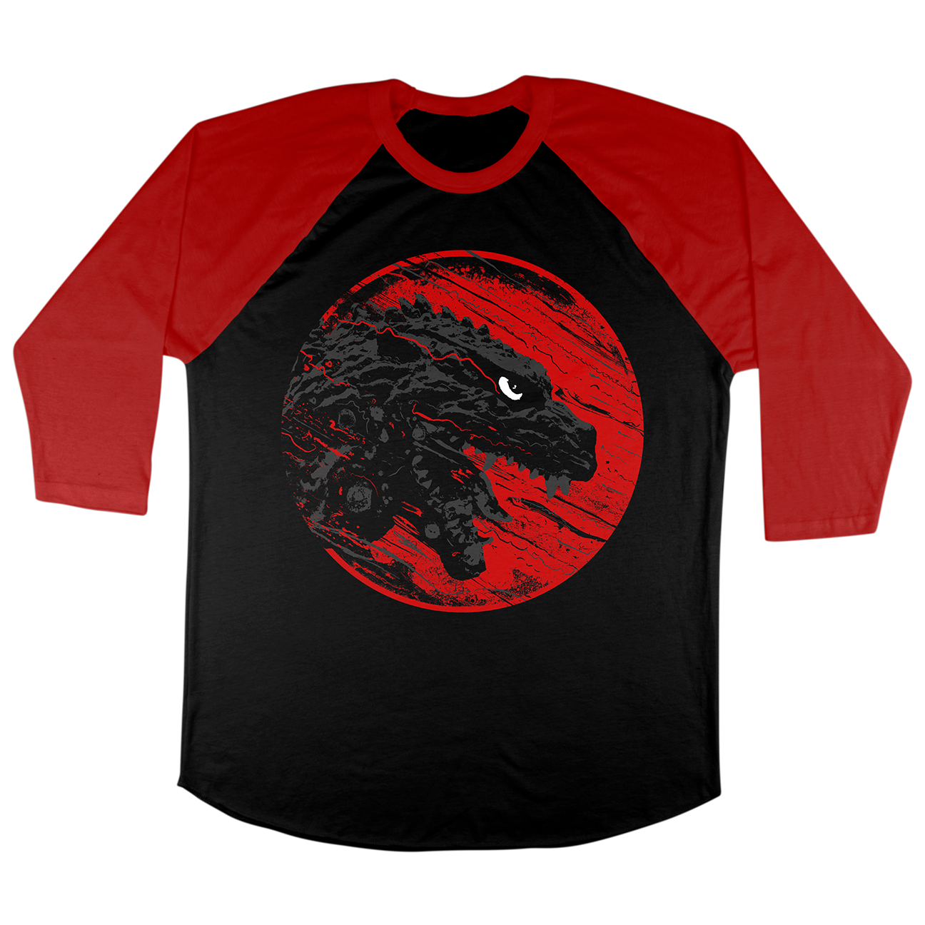 J. Bannon "Destroyer Of Worlds" Black & Red Premium Baseball Tee