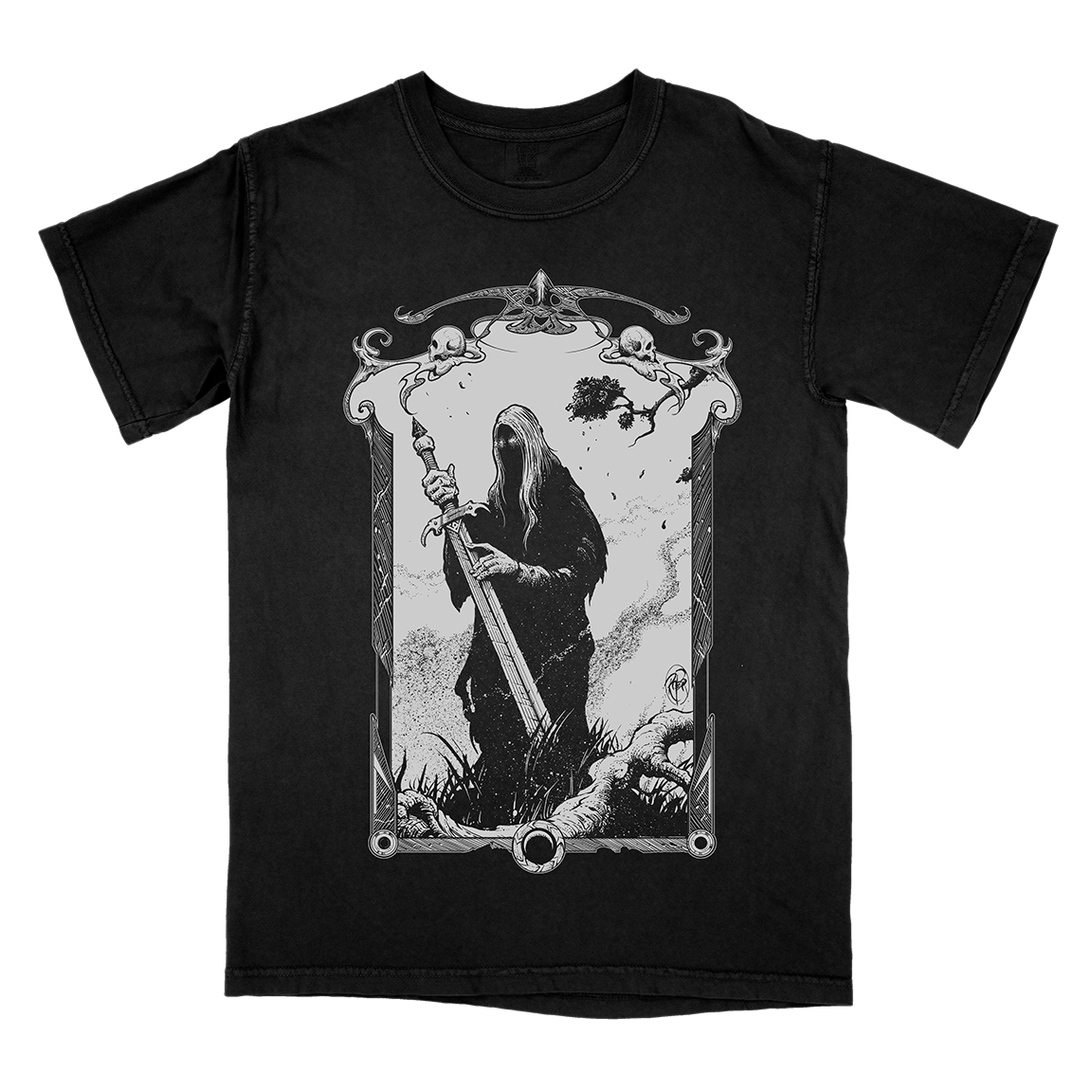 Arik Roper "Frostblade" Black Premium T-Shirt