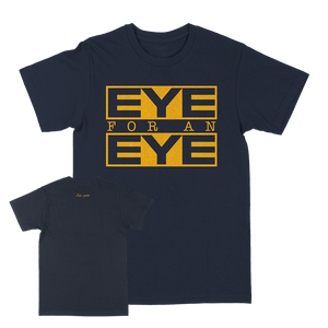 Eye For An Eye "Classic: Yellow" Navy T-Shirt