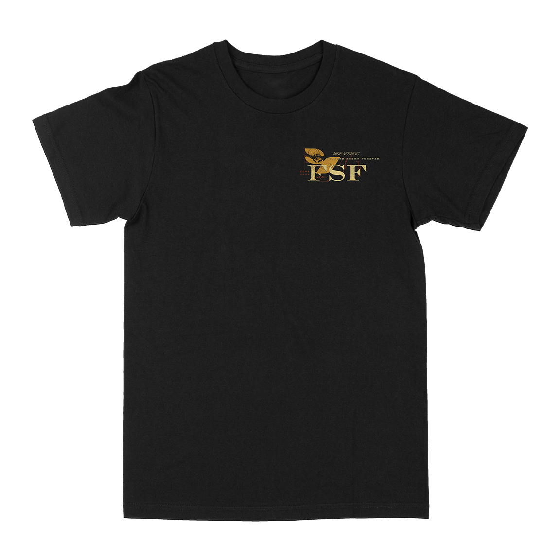 Further Seems Forever "Heart" Black T-Shirt