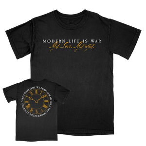 Modern Life Is War "First and Ellen" Black Premium T-Shirt