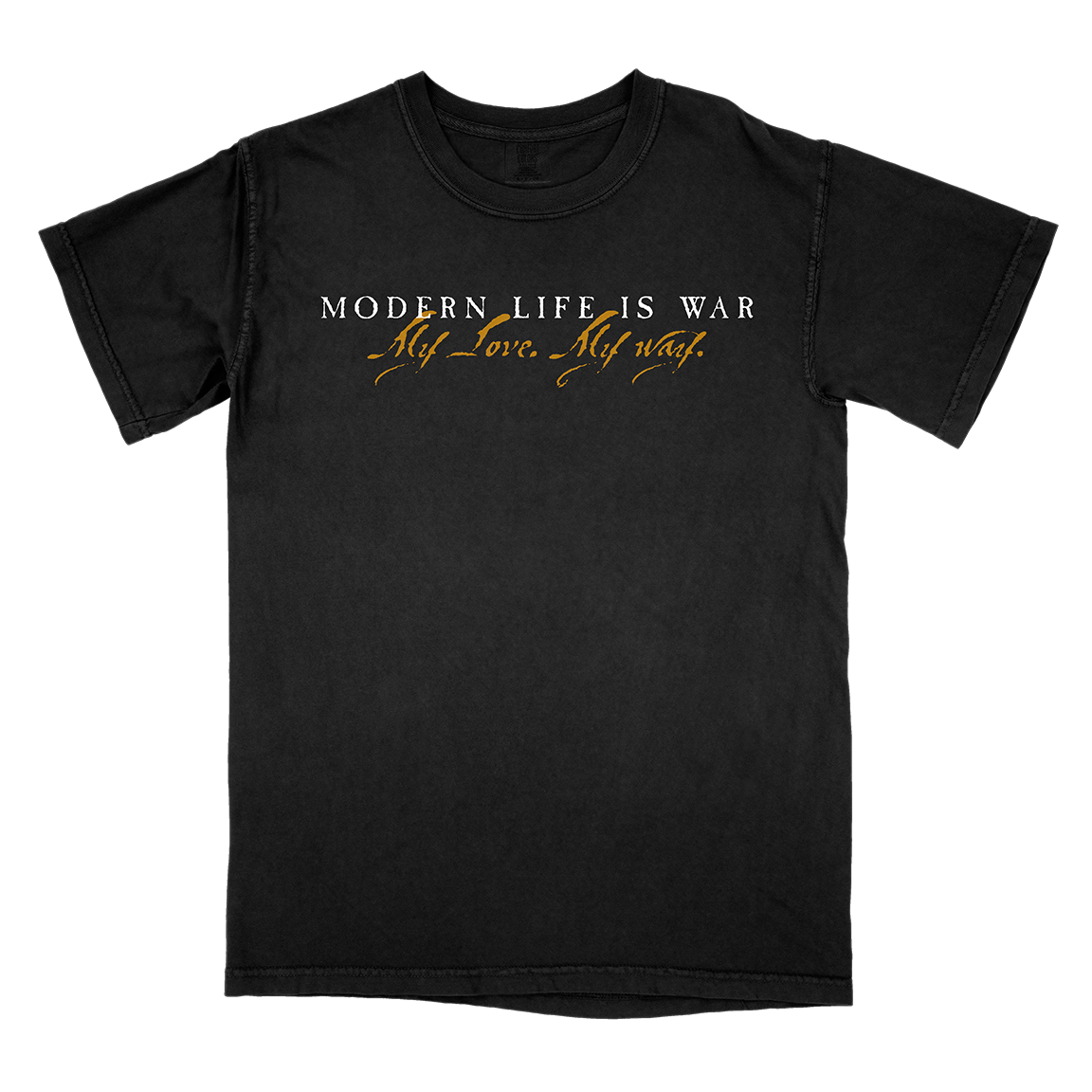 Modern Life Is War "First and Ellen" Black Premium T-Shirt