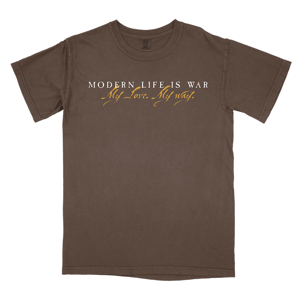 Modern Life Is War "First and Ellen" Espresso Premium T-Shirt