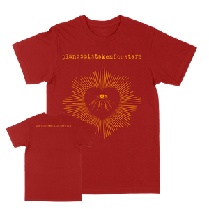 Planes Mistaken For Stars "Heart Of Horus" Cardinal T-Shirt