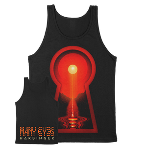 Many Eyes "Harbinger" Black Tank Top