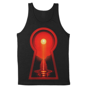 Many Eyes "Harbinger" Black Tank Top