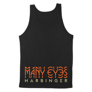 Many Eyes "Harbinger" Black Tank Top