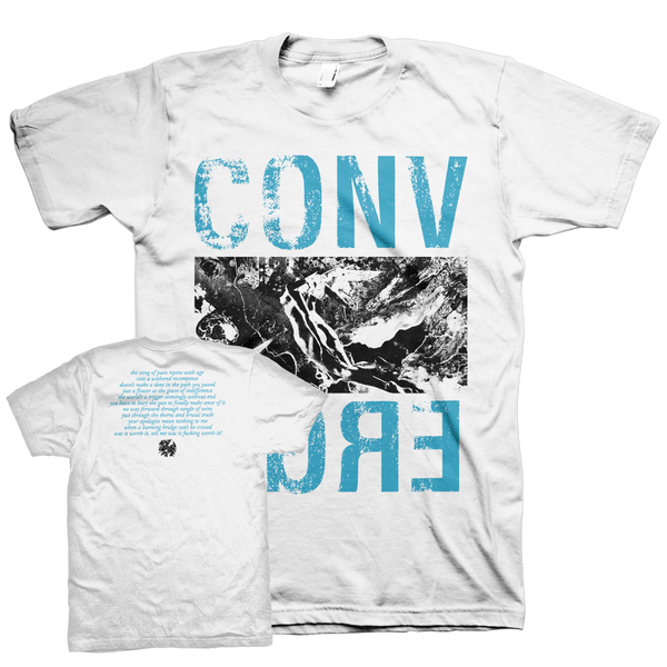 CONVERGE "Trigger" White T-Shirt - Deathwish Inc Europe