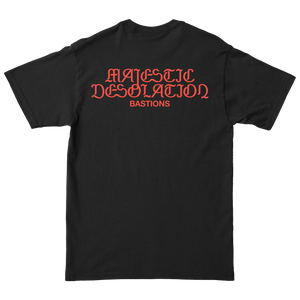 BASTIONS "Majestic Desolation" Black T-Shirt