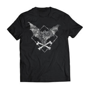 DYLAN GARRETT SMITH "Barbed Bat" Black T-Shirt