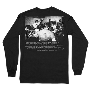 Orchid "Chaos Is Me" Black Longsleeve