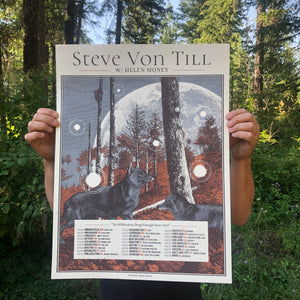 STEVE VON TILL "No Wilderness Deep Enough" Poster