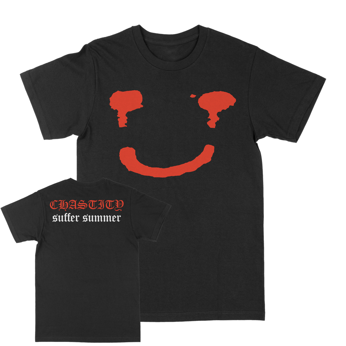 CHASTITY Suffer Summer Black T Shirt Deathwish Inc Europe