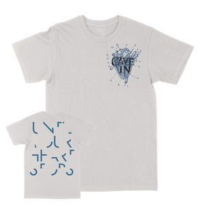 CAVE IN "UYHS Small Heart“ Vintage White T-Shirt