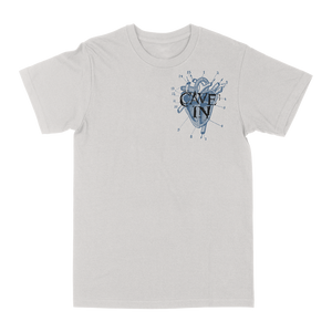 CAVE IN "UYHS Small Heart“ Vintage White T-Shirt