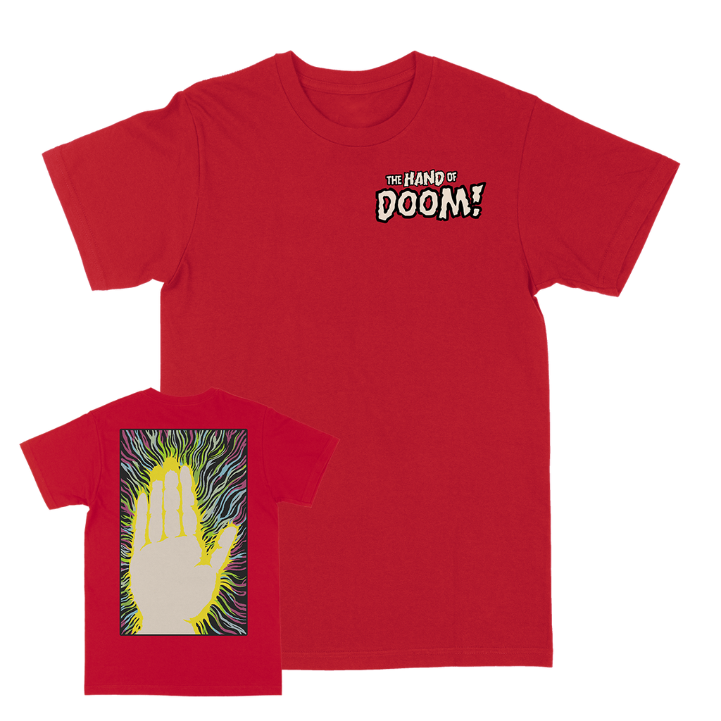 Juan Machado The Hand of Doom Yellow T-Shirt Medium