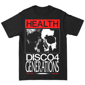 HEALTH "GENERATIONS II" Black T-Shirt