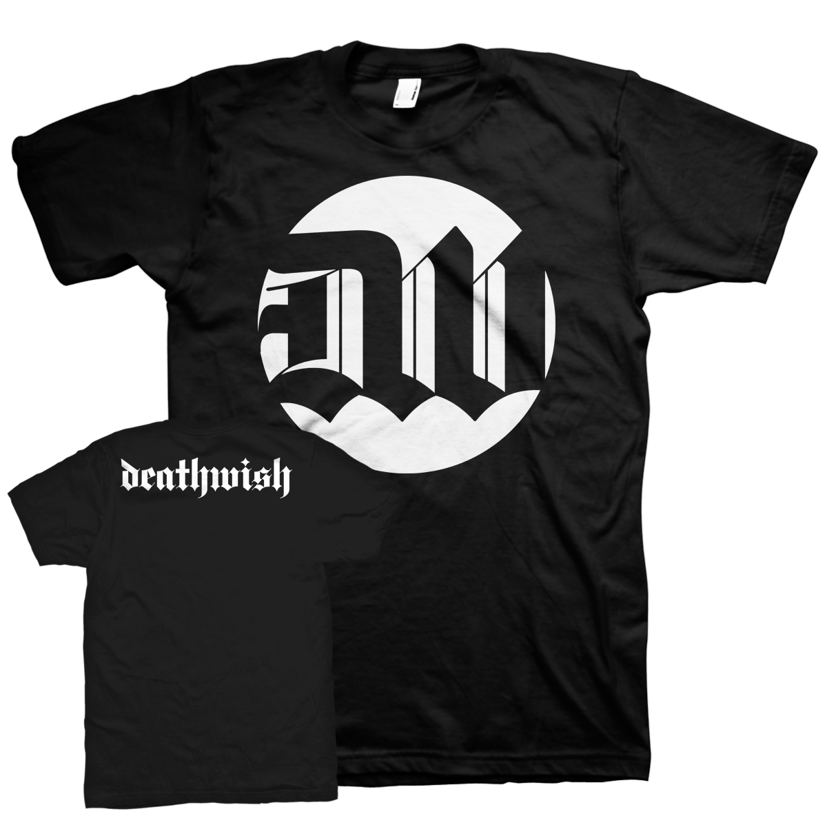 DEATHWISH New Logo Black T-Shirt - Deathwish Inc Europe
