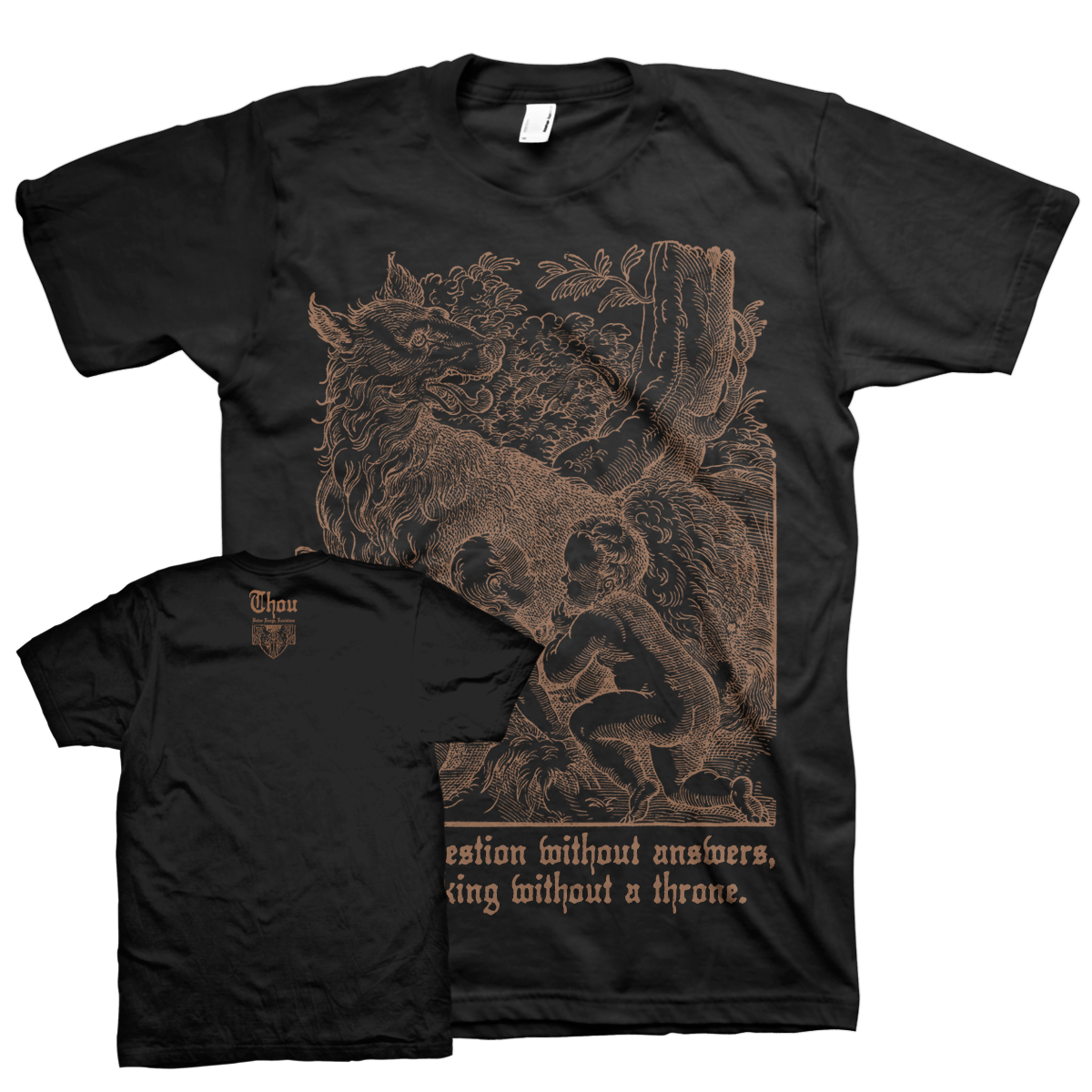Darren Brass Claw Black T-Shirt - Deathwish Inc