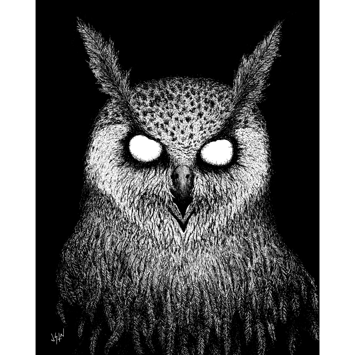 VBERKVLT "Owl" Giclee Print